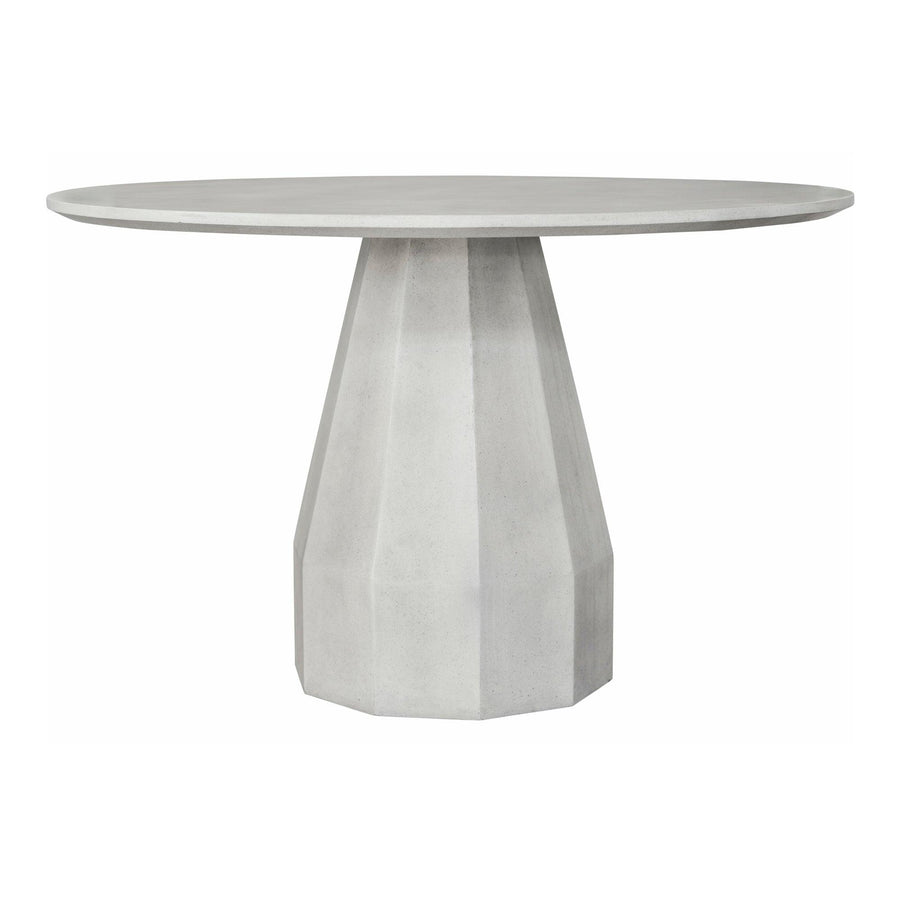 Templo Outdoor Dining Table Antique White - SwayLiving
