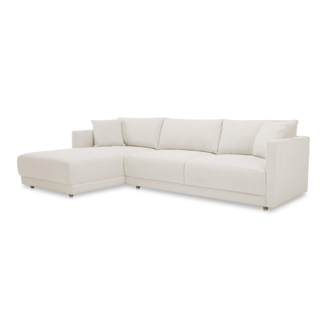 Bryn Sectional Oyster Left - SwayLiving