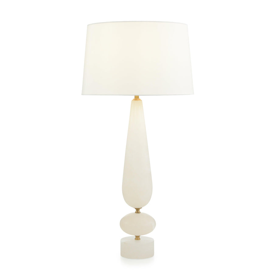 SwayLiving Ballast Alabaster Table Lamp TABLE LAMPS
