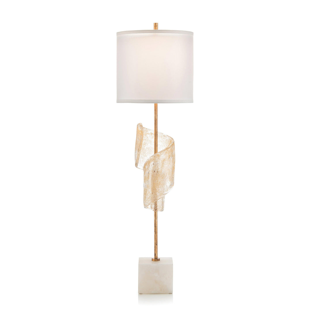 SwayLiving Furls With A Hint Of Gold Lamp TABLE LAMPS