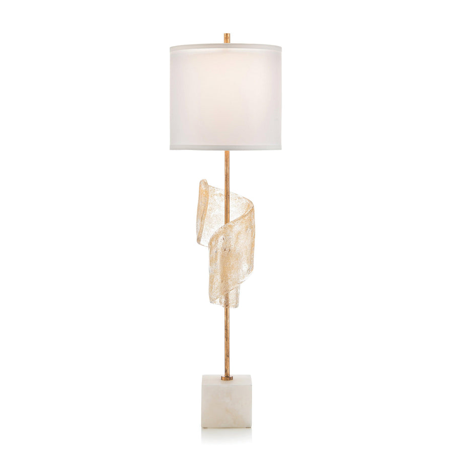 SwayLiving Furls With A Hint Of Gold Lamp TABLE LAMPS