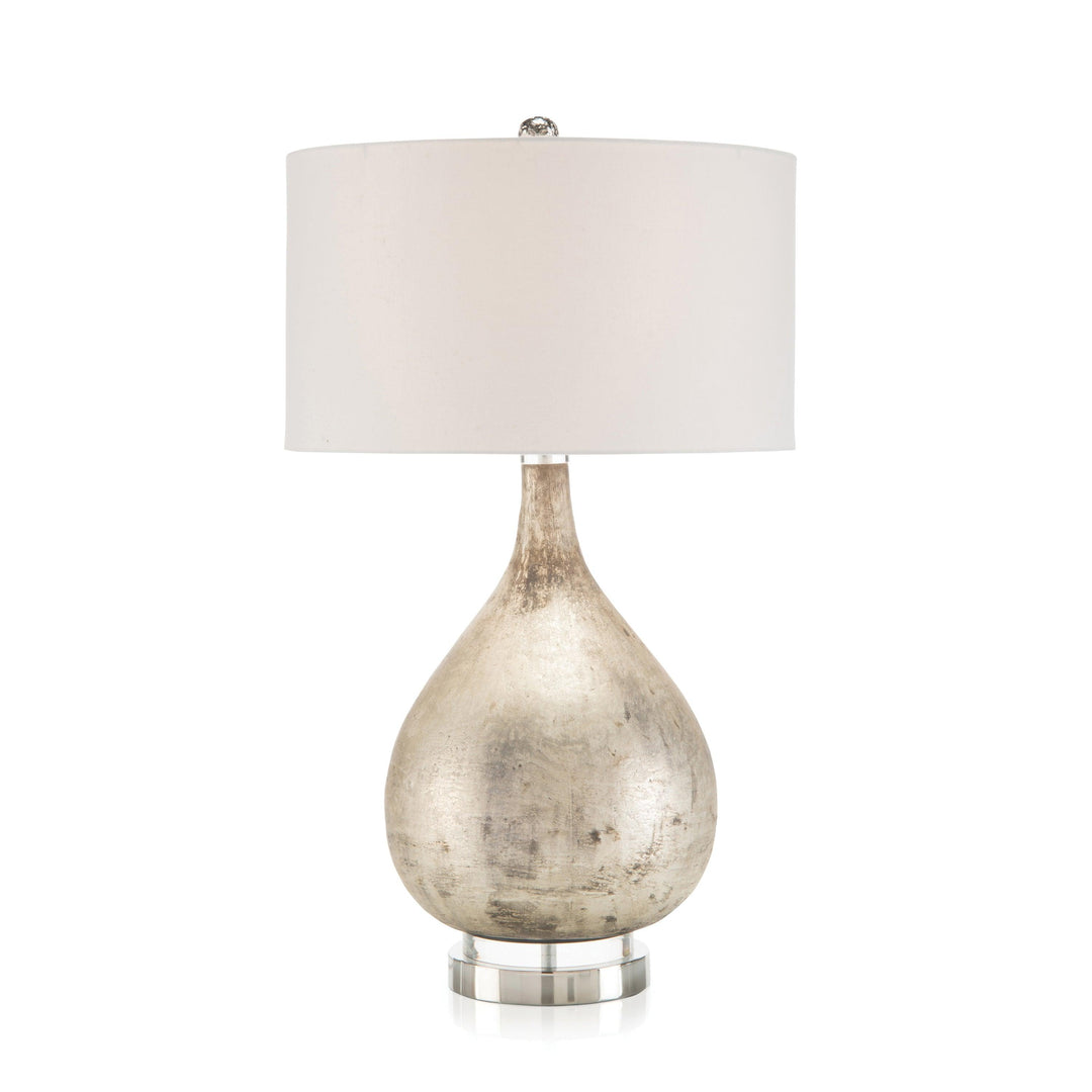 SwayLiving Lamp In Weathered Silver Finish TABLE LAMPS