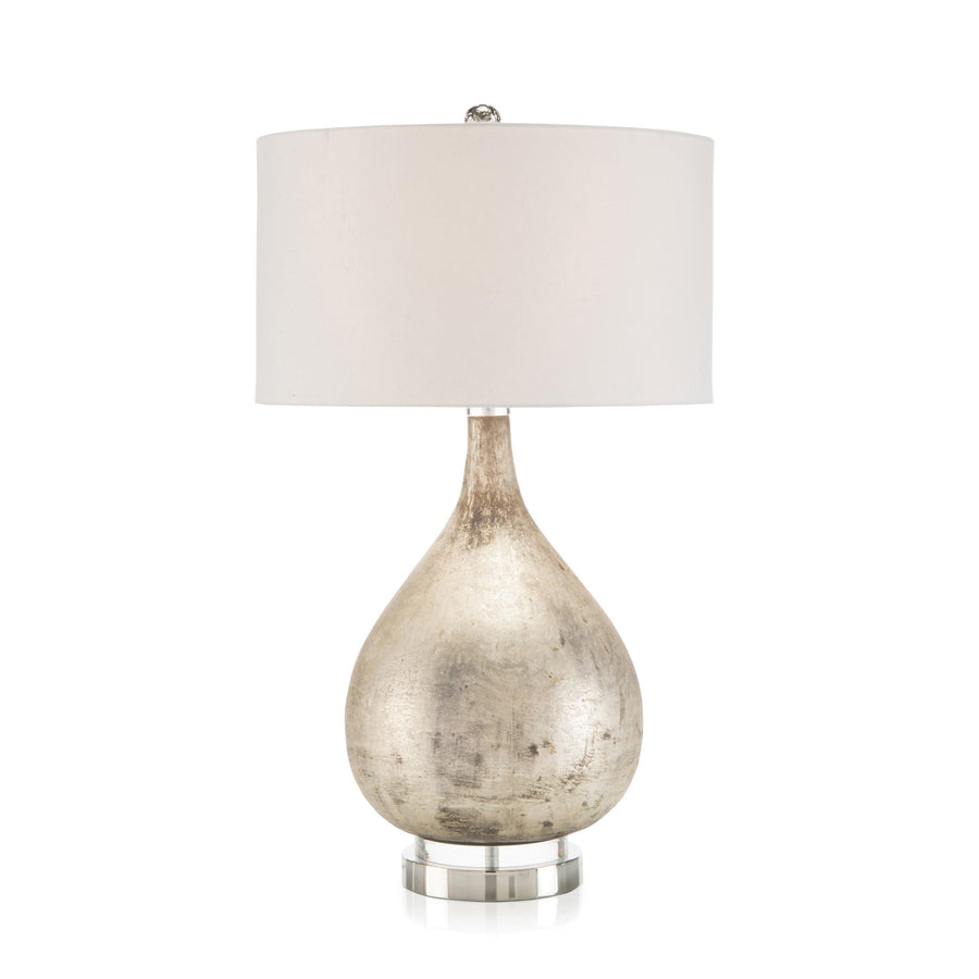 SwayLiving Lamp In Weathered Silver Finish TABLE LAMPS