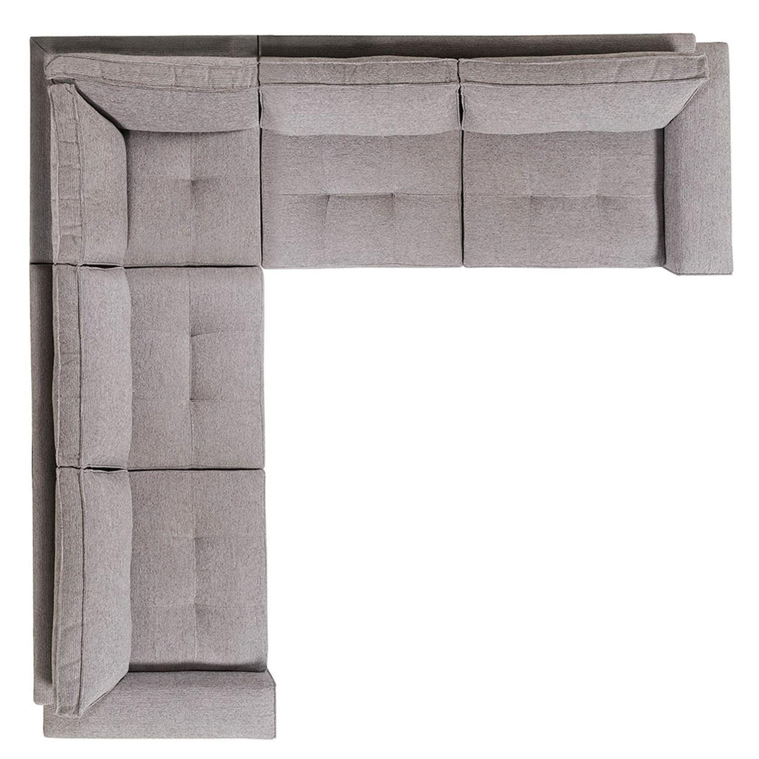 SwayLiving - Nest Fabric Sectional Medium - K1717 | SwayLiving