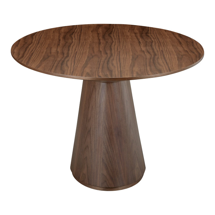 SwayLiving - Otago Oval Dining Table Walnut - KC-1007-03-0 | SwayLiving