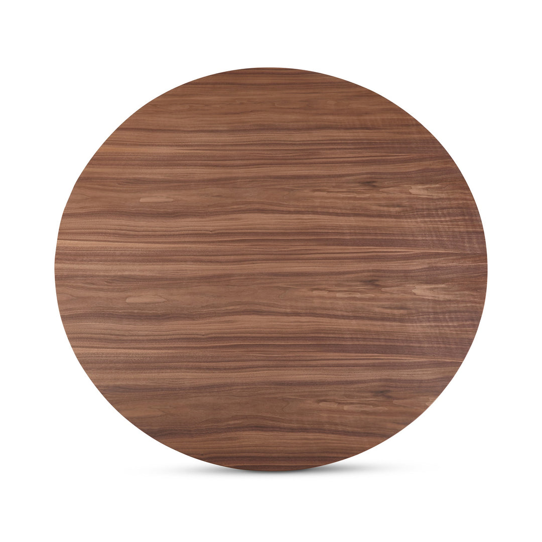 SwayLiving - Otago Dining Table 54In Round Walnut - KC-1029-03-0 | SwayLiving