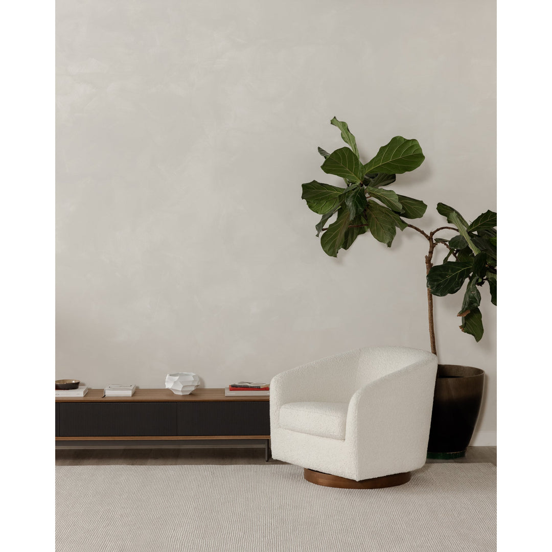 Faux Shearling White