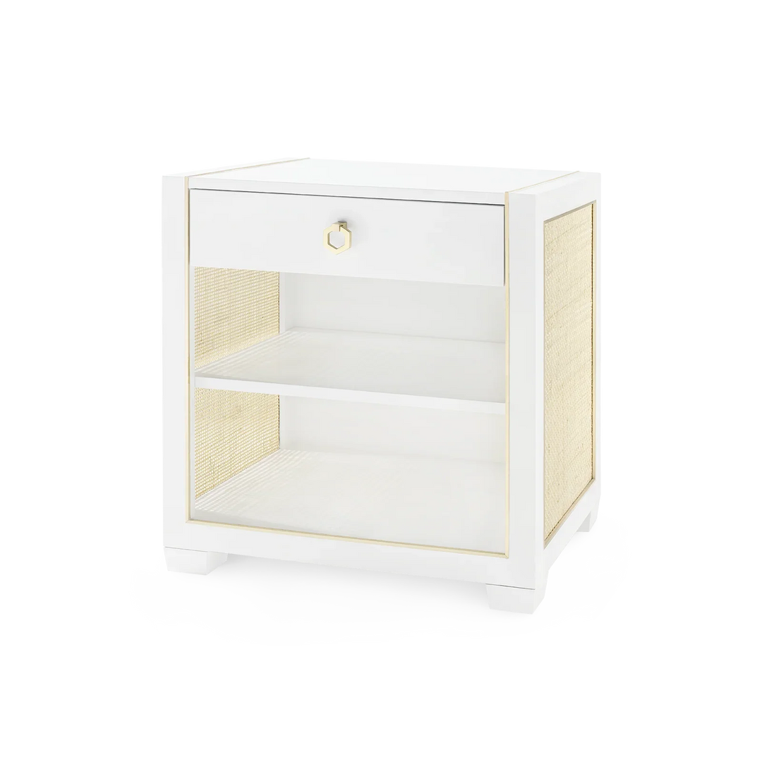 SwayLiving Karen 1-Drawer Side Table ACCENT TABLES