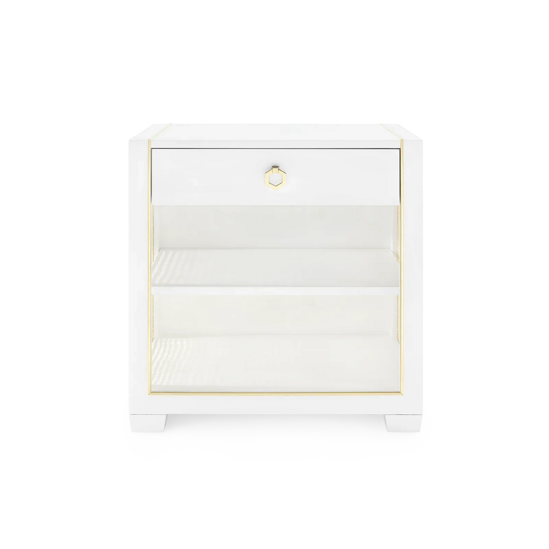 SwayLiving Karen 1-Drawer Side Table ACCENT TABLES