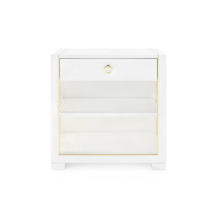 SwayLiving Karen 1-Drawer Side Table ACCENT TABLES
