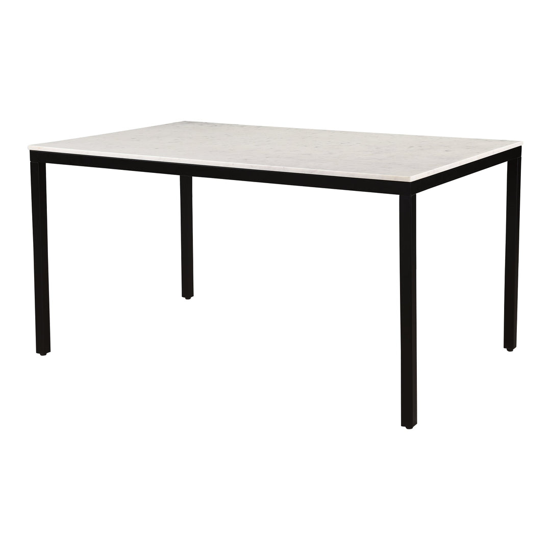 SwayLiving - Parson Dining Table White Marble - KY-1021-02-0 | SwayLiving