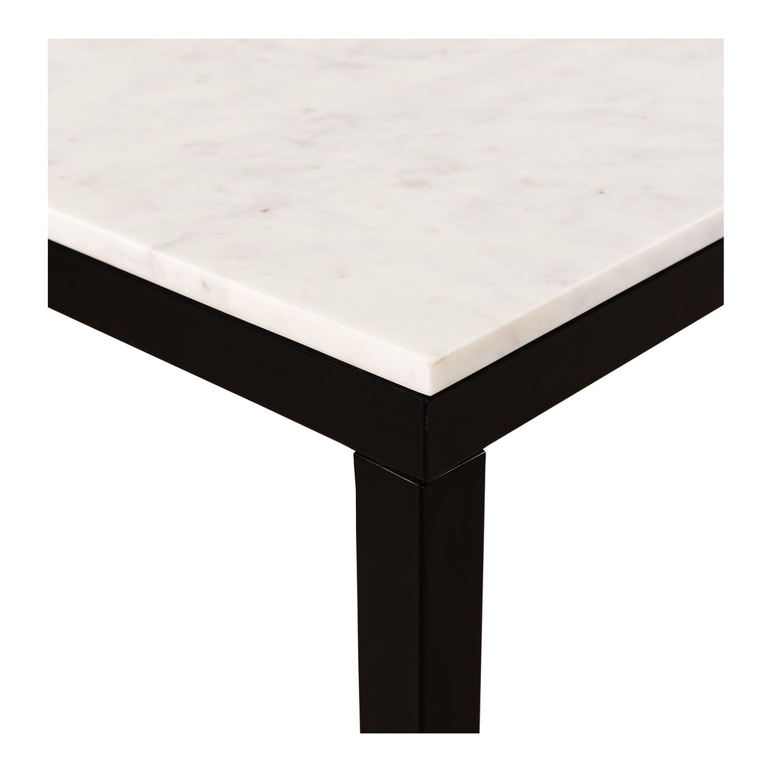 SwayLiving - Parson Dining Table White Marble - KY-1021-02-0 | SwayLiving