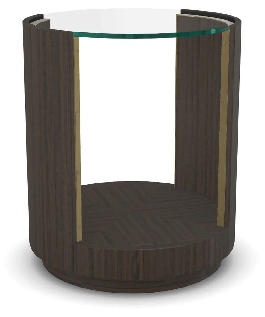 SwayLiving SwayLiving Axis III Round Lamp Table