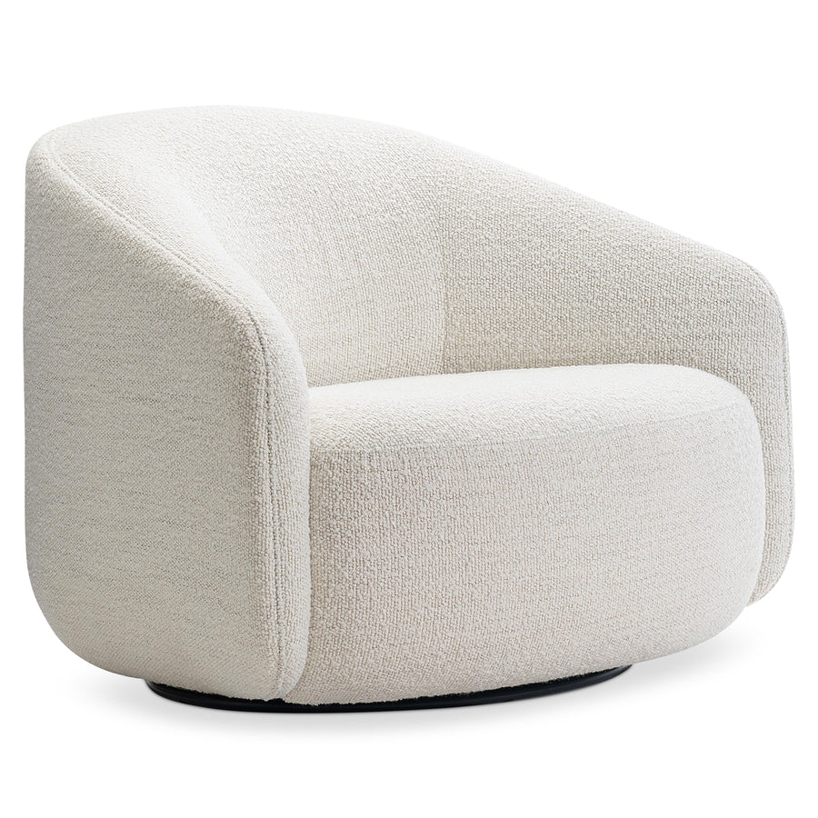 SwayLiving SwayLiving Devon Fabric Swivel Chair
