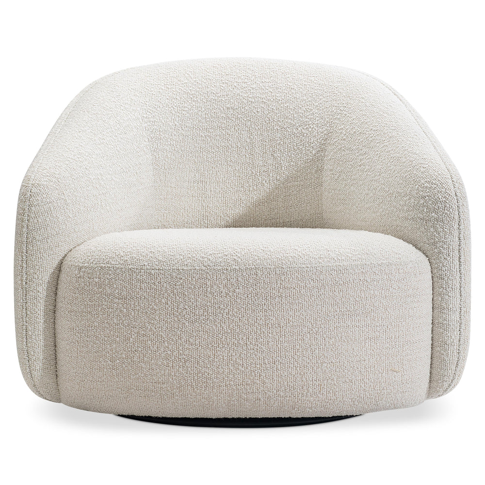 SwayLiving SwayLiving Devon Fabric Swivel Chair