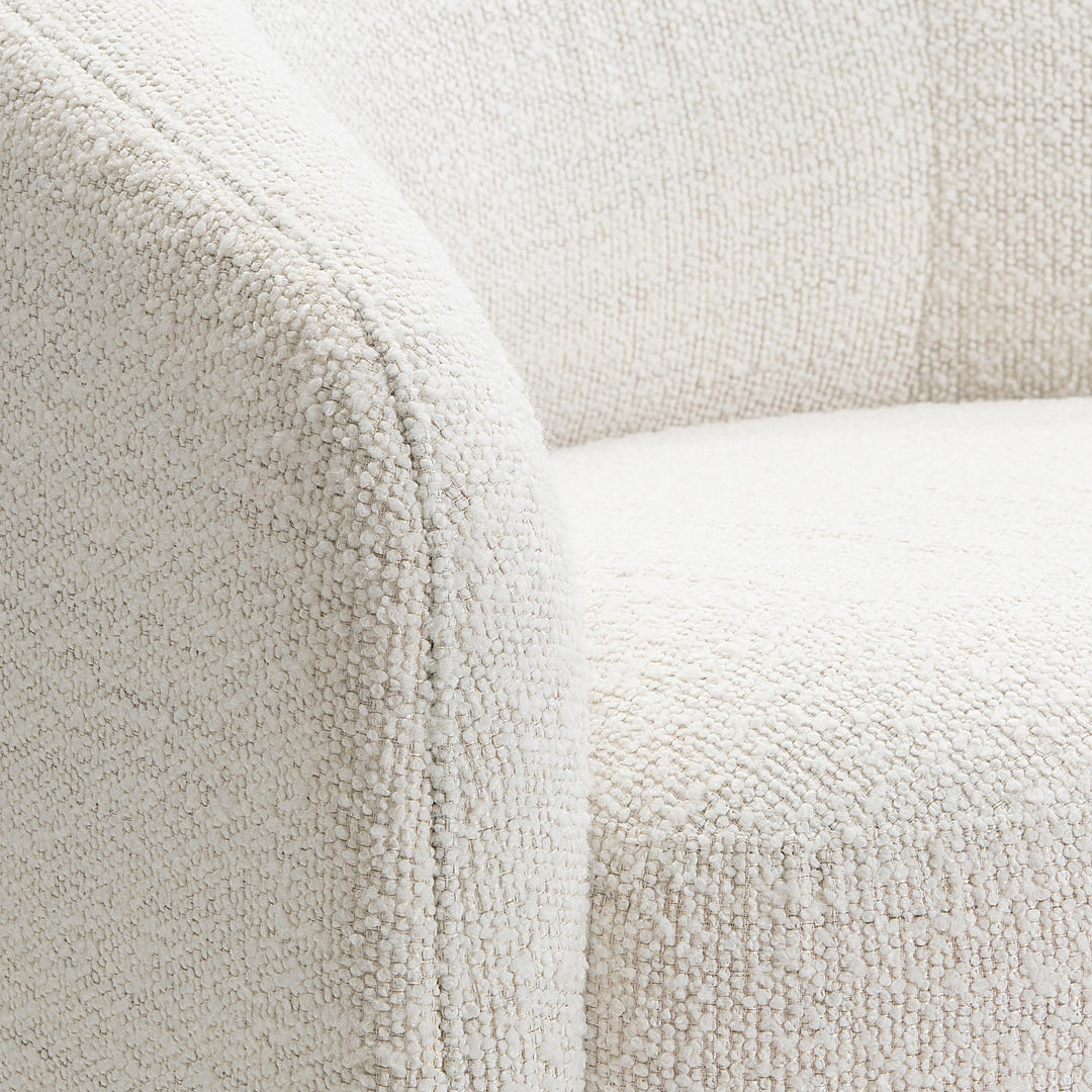 SwayLiving SwayLiving Devon Fabric Swivel Chair