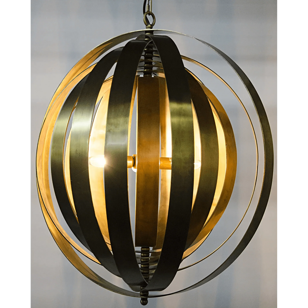 SwayLiving Tournant Pendant, Antique Brass PENDANT LIGHTING