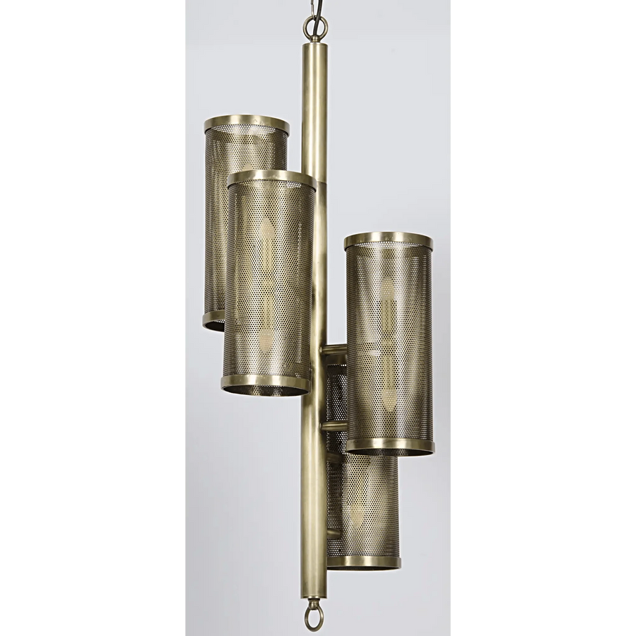 SwayLiving Pisa Pendant, Metal with Brass Finish PENDANT LIGHTING