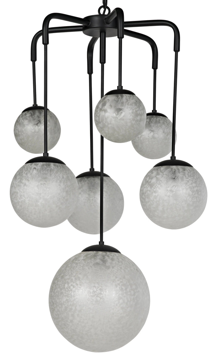 SwayLiving Artemis Chandelier, Steel with Black Finish CHANDELIERS