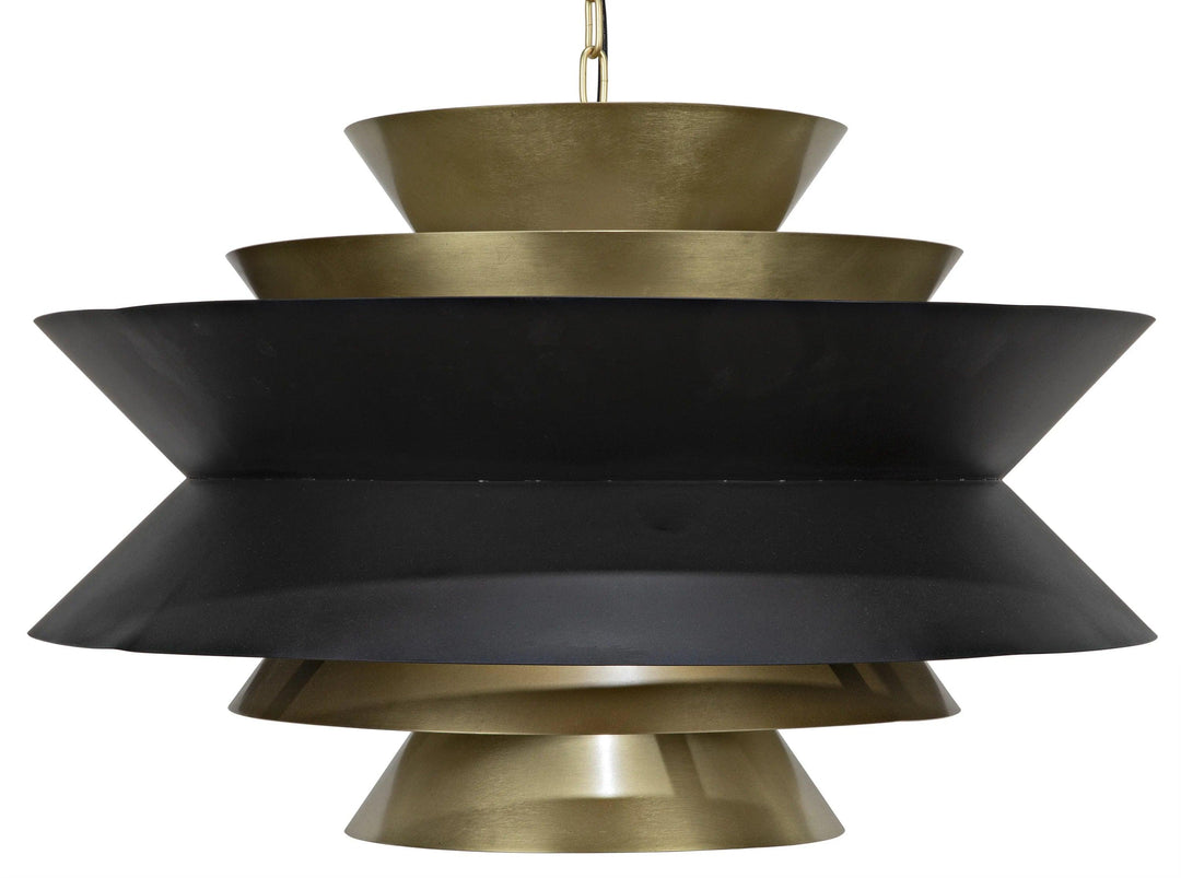 SwayLiving Arion Pendant, Steel with Brass Finish PENDANT LIGHTING