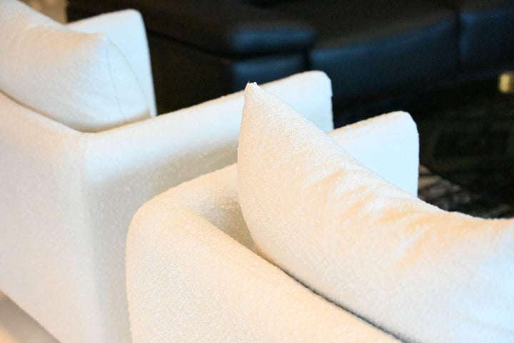 Cream  Boucle Fabric
