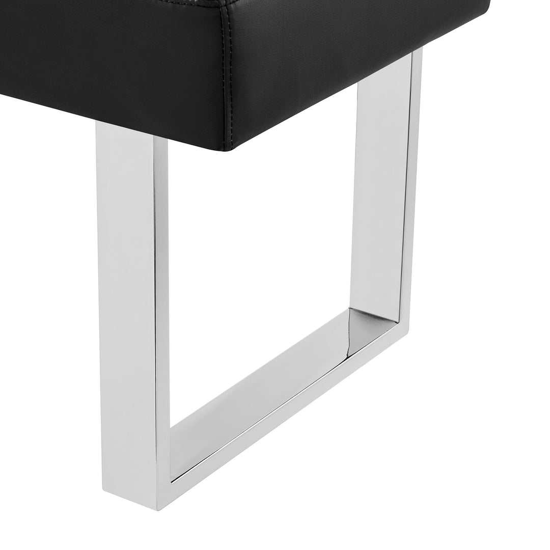 Black-Brushed Stainless Steel