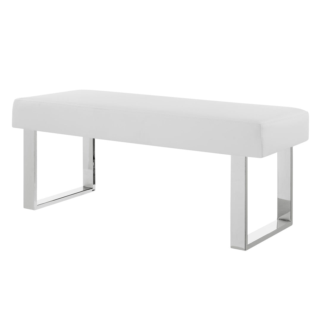 White-Brushed Stainless Steel