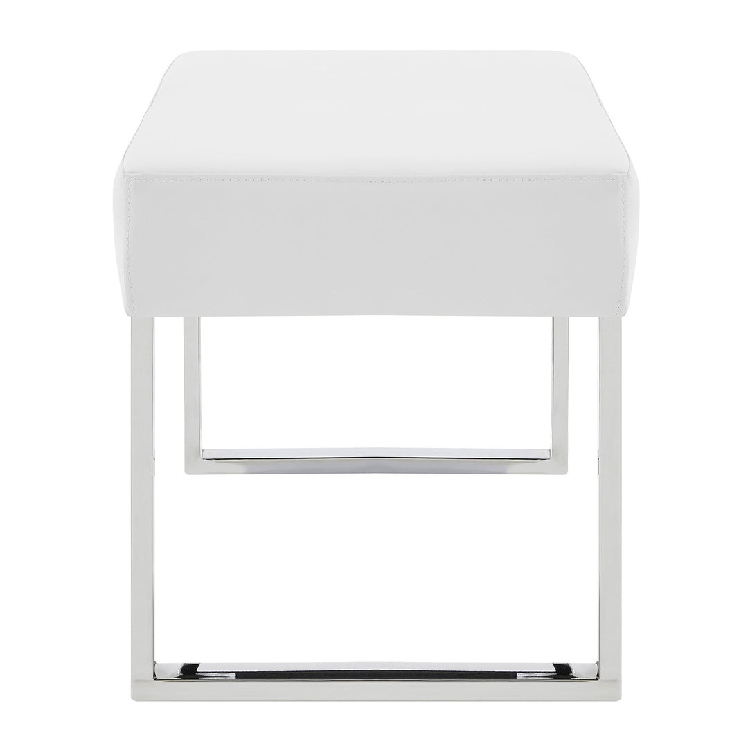 White-Brushed Stainless Steel
