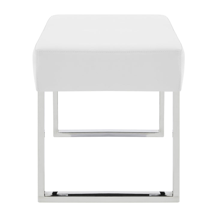 White-Brushed Stainless Steel