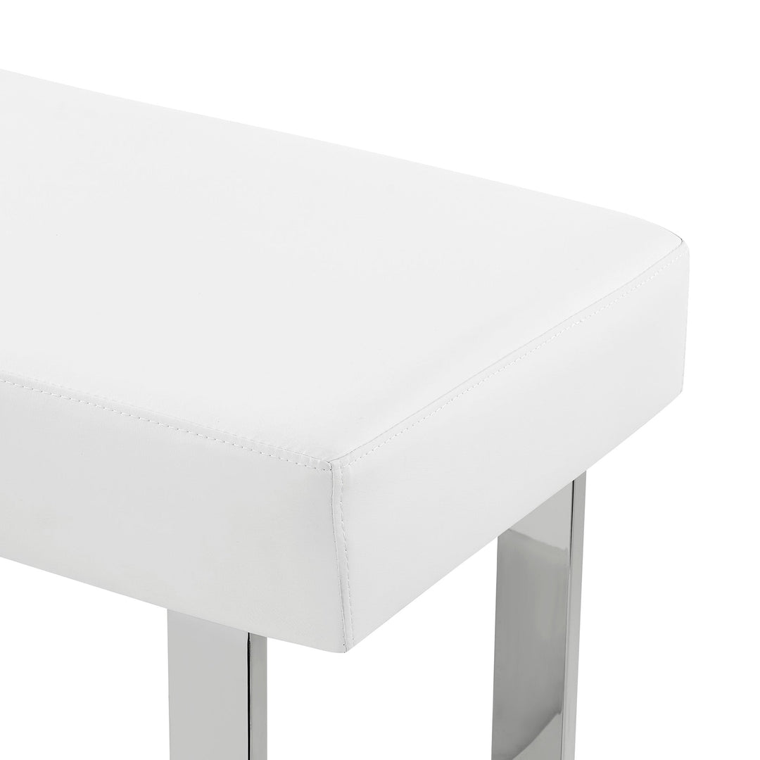 White-Brushed Stainless Steel