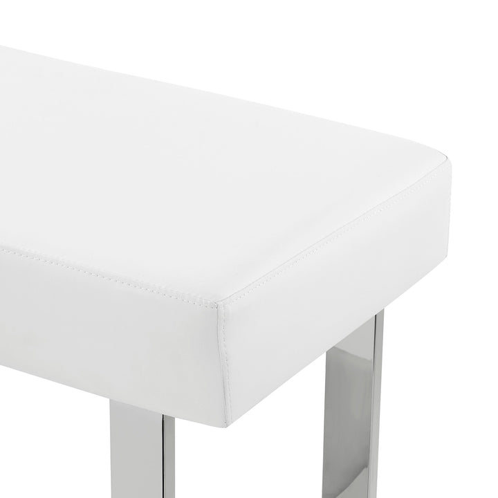 White-Brushed Stainless Steel