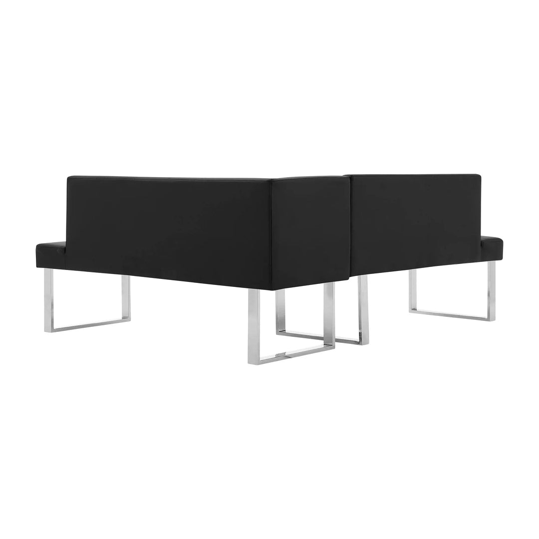 Black-Brushed Stainless Steel