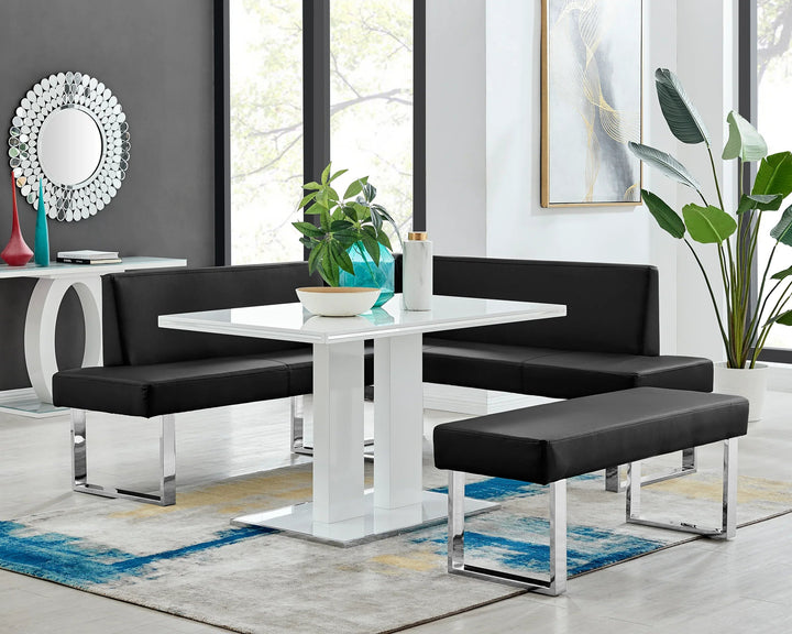 Black-Brushed Stainless Steel