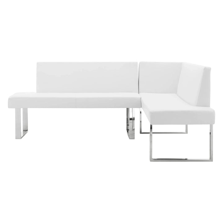 White-Brushed Stainless Steel