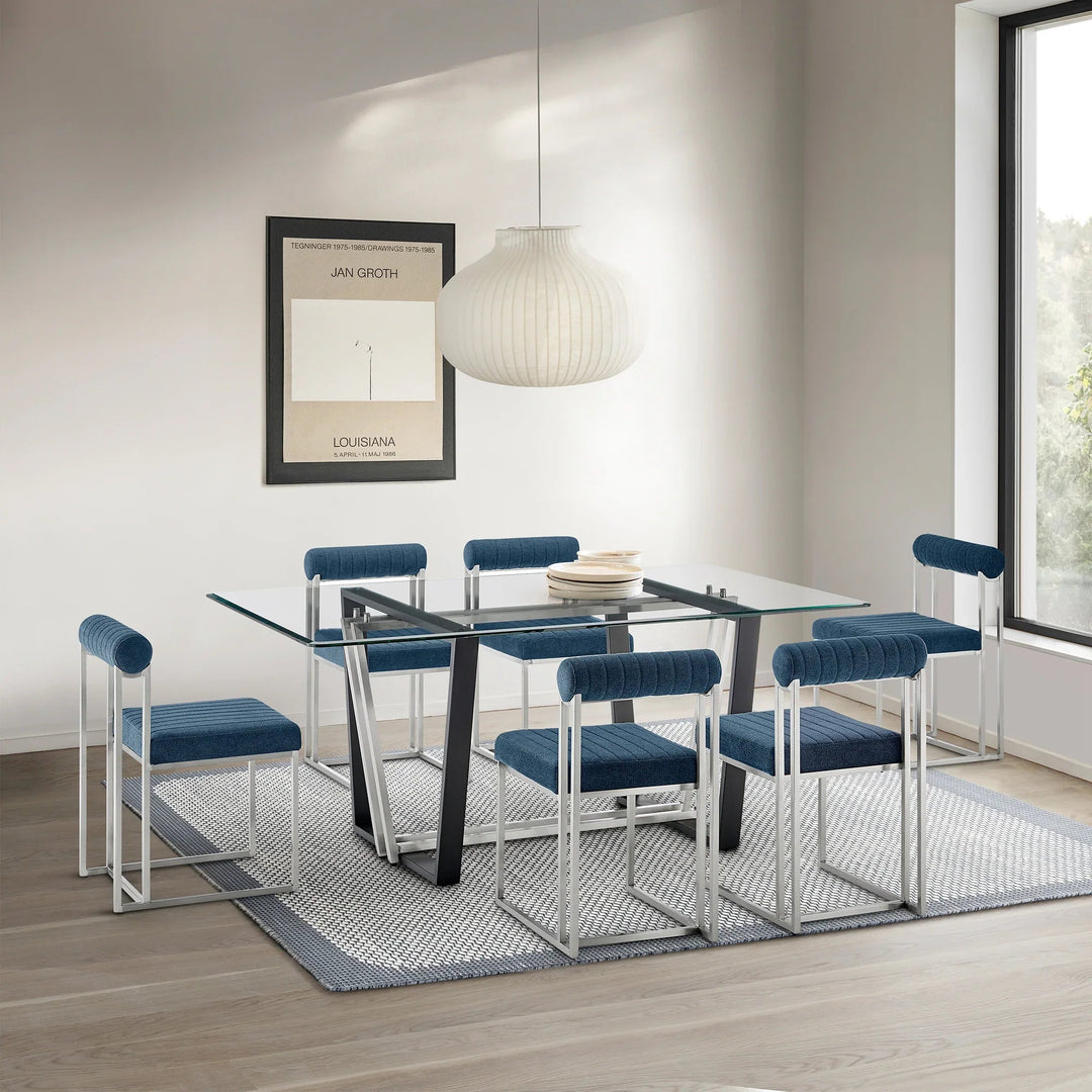 Blue-Stainless Steel