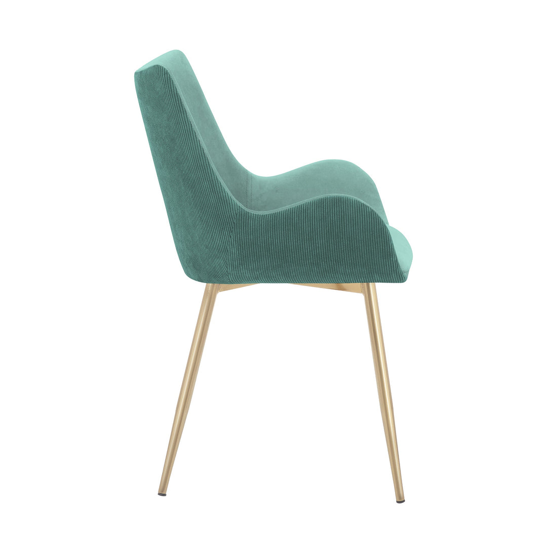 Teal-Gold