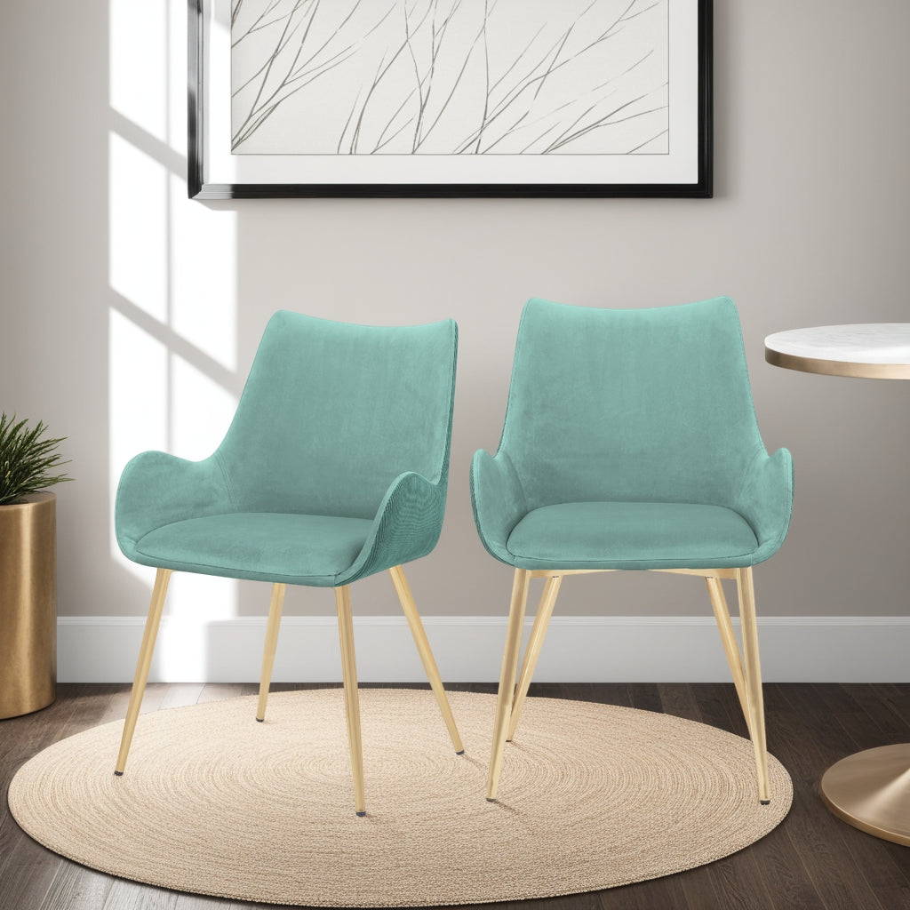 Teal-Gold