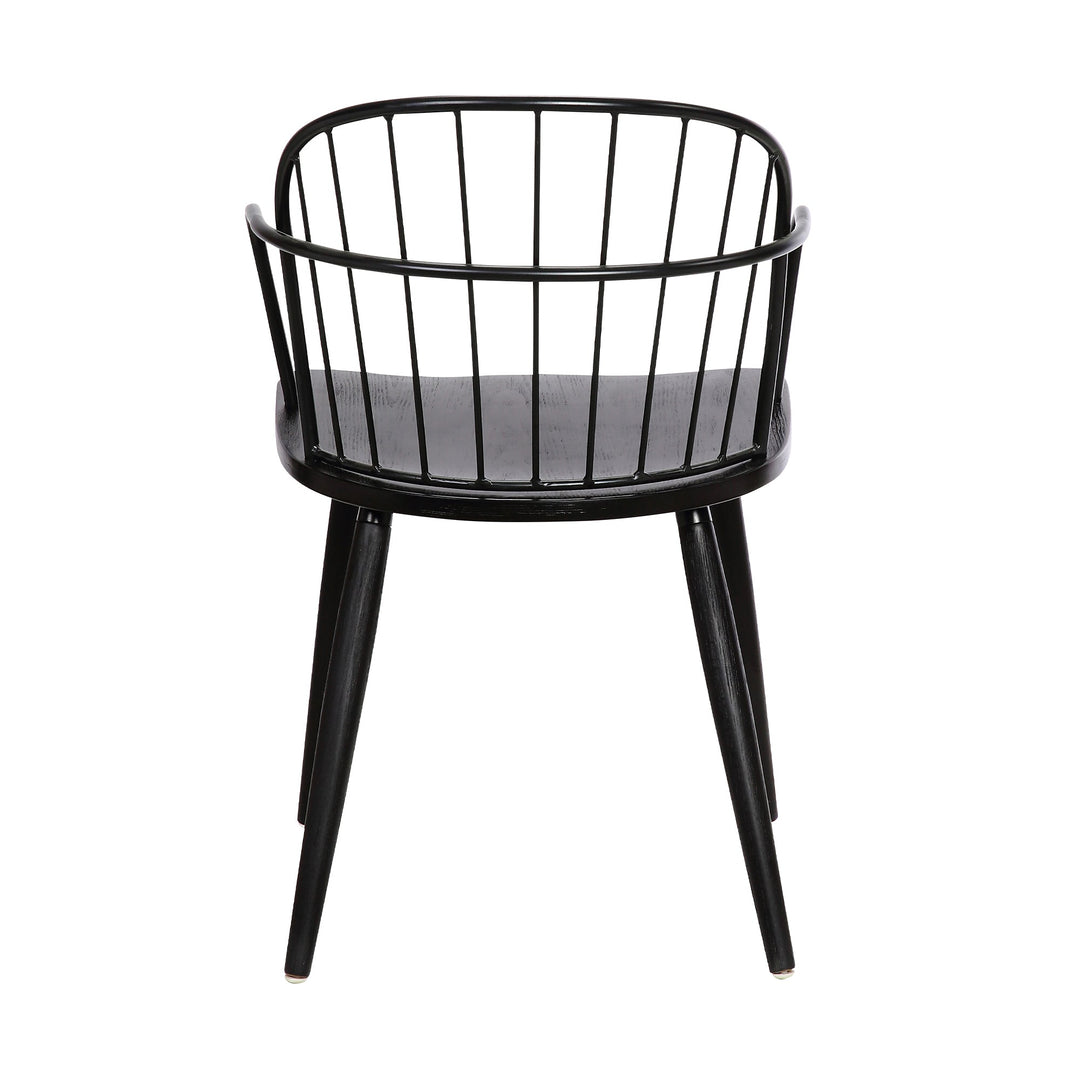 Black-Black Brushed Wood
