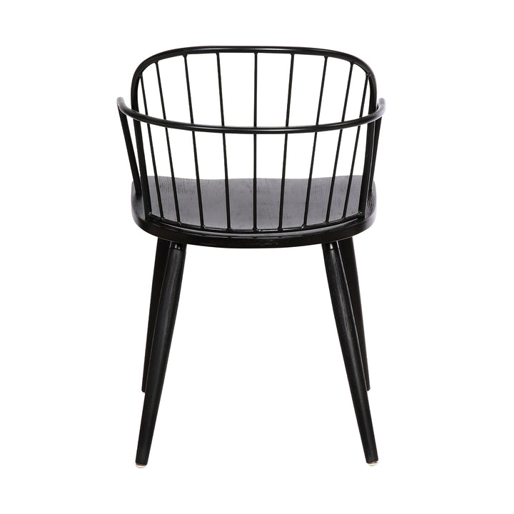 Black-Black Brushed Wood