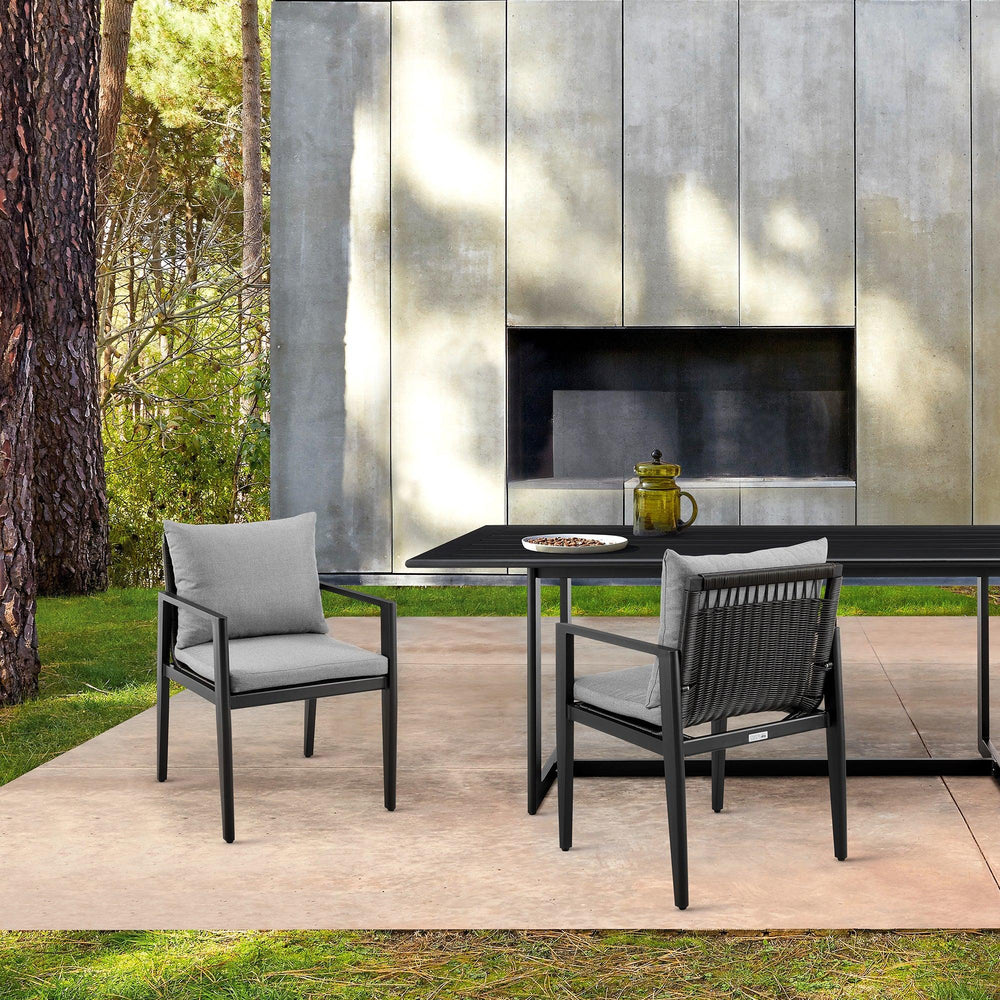 SwayLiving SwayLiving Cayman Outdoor Dining Arm Chair Set of 2