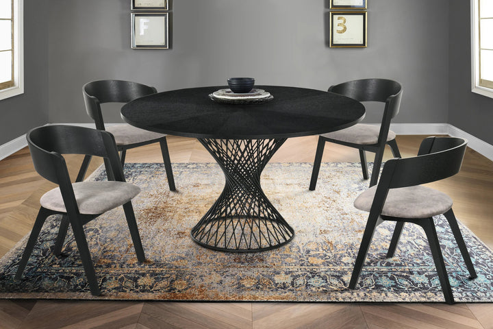 Black-Black, Leg: Epoxy Black