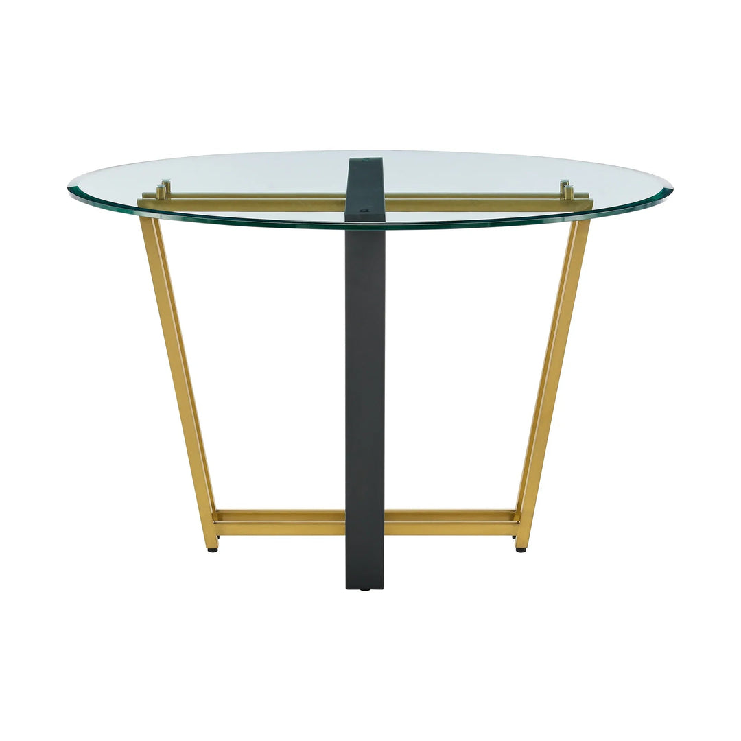 Gold Stainless Steel and Black Iron-Gold - Black