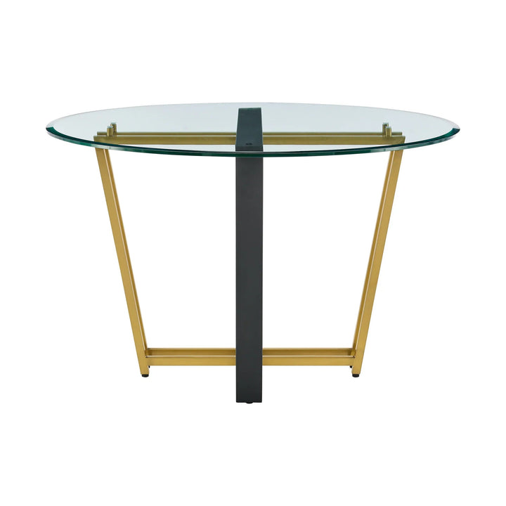 Gold Stainless Steel and Black Iron-Gold - Black