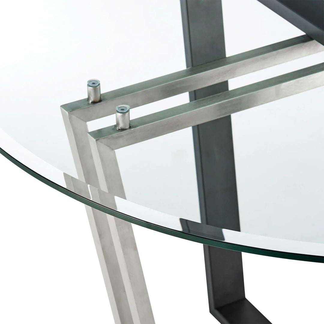 Stainless Steel and Black Iron-Stainless Steel - Black