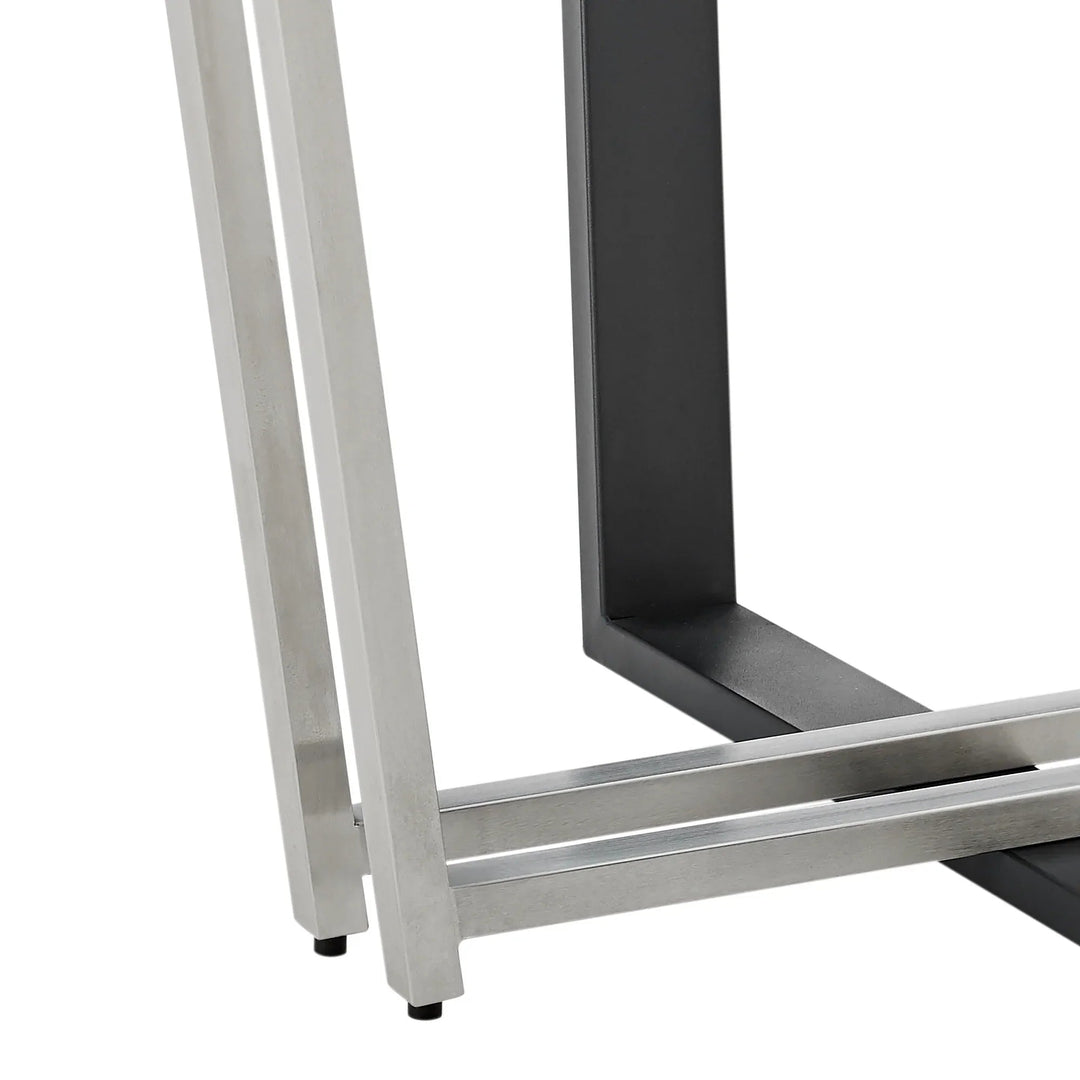 Stainless Steel and Black Iron-Stainless Steel - Black