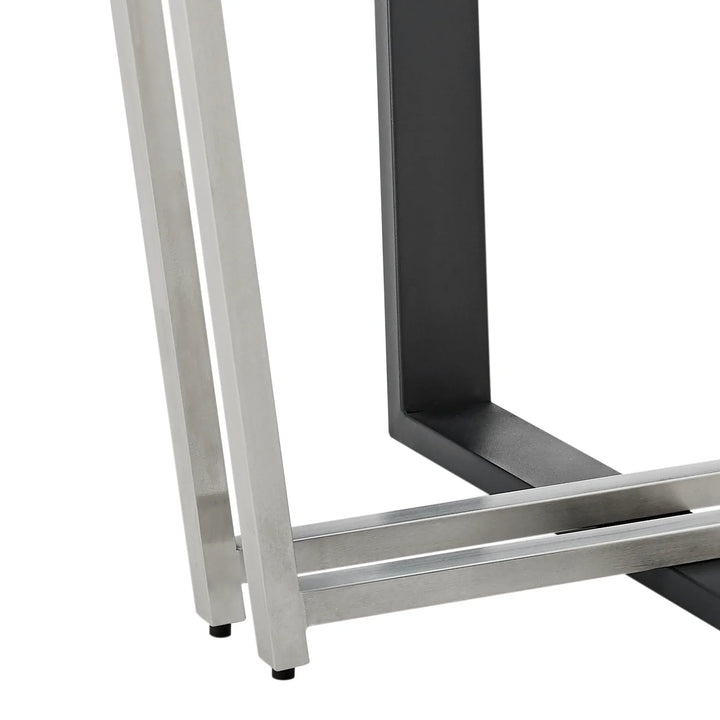Stainless Steel and Black Iron-Stainless Steel - Black