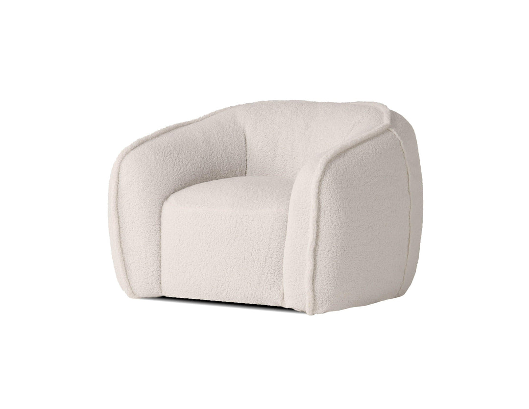 SwayLiving DUFFY Lounge Chair Swivel ACCENT + LOUNGE CHAIRS