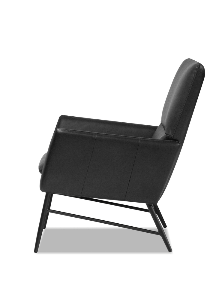 Vintage Black  Leather