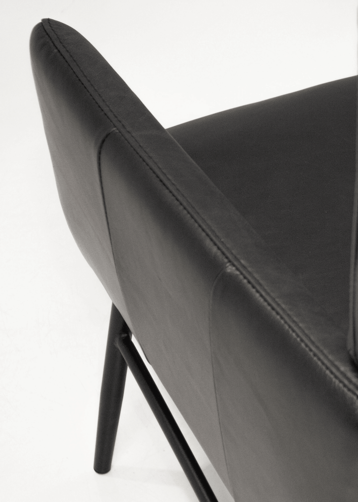 Vintage Black  Leather