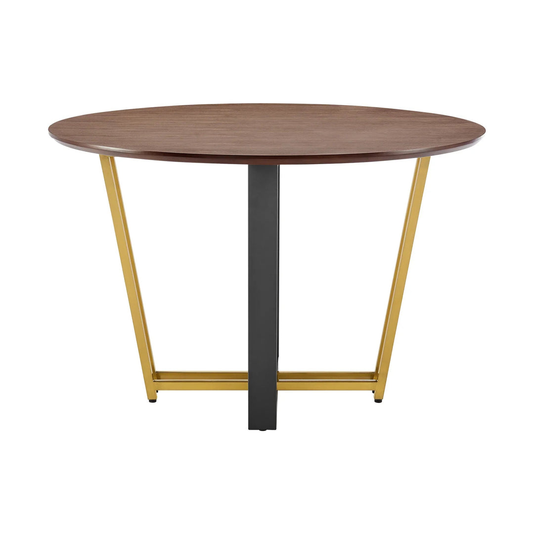Walnut-Gold - Black